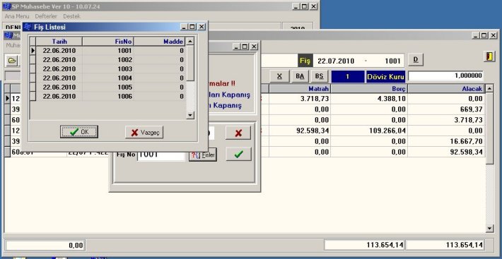 Muhasebe Programı -13